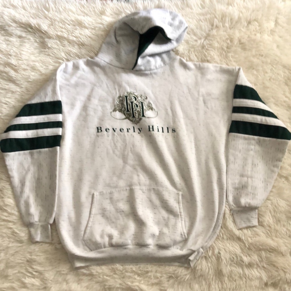 Vintage 50/50 Made in USA Beverly Hills Hoodie - Picture 7 of 7